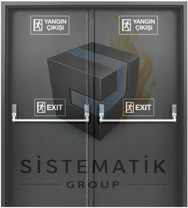 YANGIN KAPISI MENFEZLİ YANGIN KAPISI MENFEZLİ
