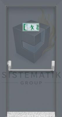 TEK KANAT YANGIN KAPISI E120 VE EI-90